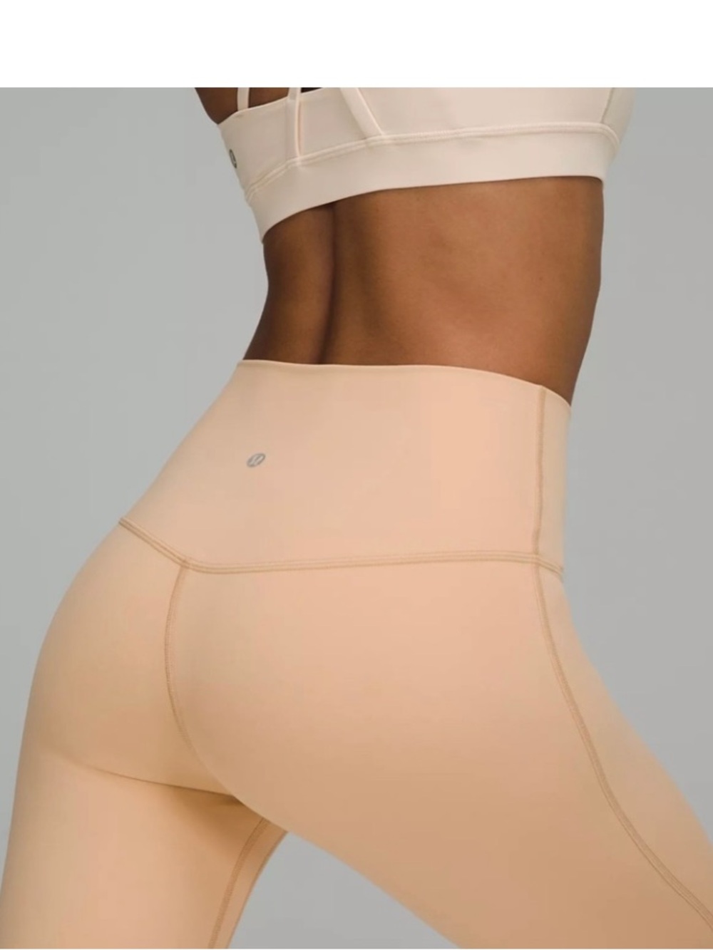 Lululemon Align High-Rise Pant 25” SIZE 2 Nude Contour